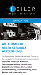 Mobile Screenshot of heiler-siebdruck.de